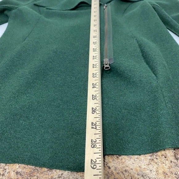 Beyond Threads Alpaca Wool Jacket Green Size Small - Picture 7 of 8